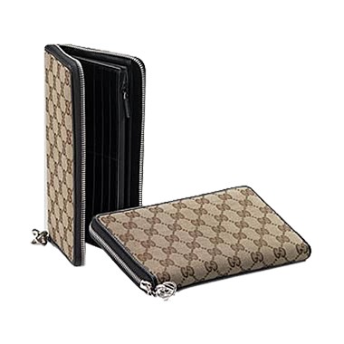 Brun Gucci Continental Emboîtement Charme G